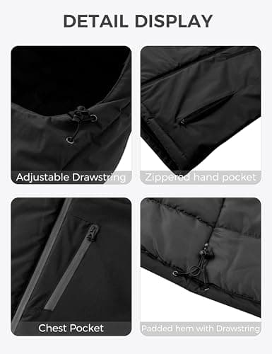 Wantdo Men's Mountain Waterproof Winter Ski Jacket
