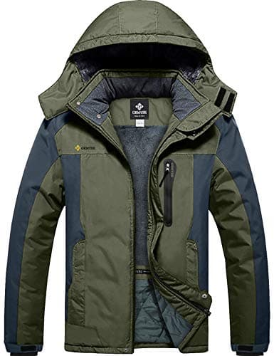 Streamlined Men's Waterproof Ski Jacket