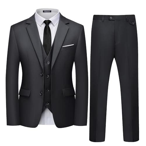 Men's 3 Piece Slim Fit Suit Set