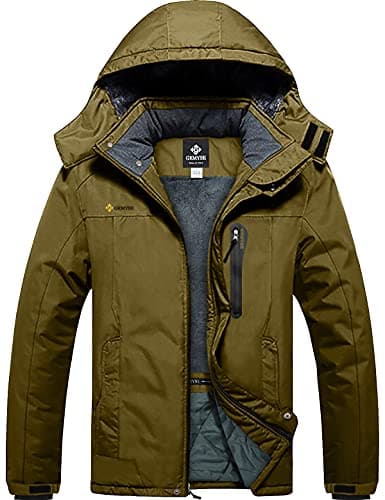 Streamlined Men's Waterproof Ski Jacket