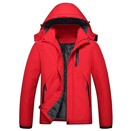 Men's Waterproof Ski Jacket for Winter Snowboarding