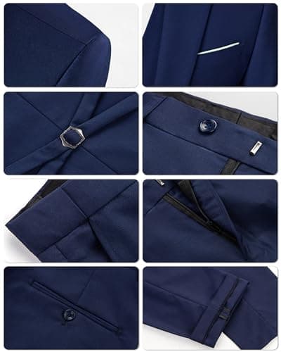 EastSide Slim Fit 3-Piece Suit for Men