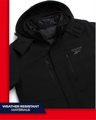 Men's Reebok System Ski Softshell Jacket with Removable Puffer Coat