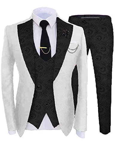 Setwell Slim Fit Tuxedo Suit for Men