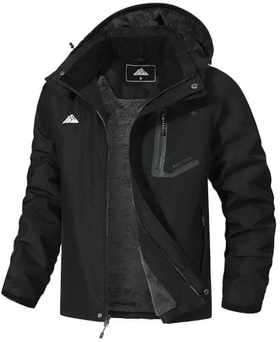 Men's Waterproof Winter Ski Jacket for Hiking