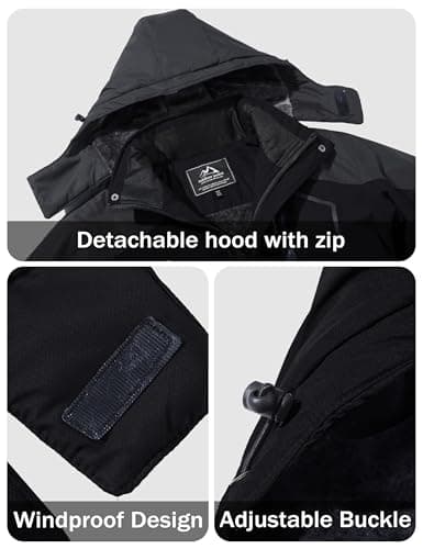 Men's Winter Parka Raincoat