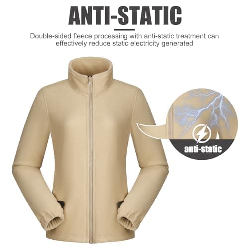 CAMEL CROWN Women's Waterproof Winter Ski Jacket Warm Fleece Hooded