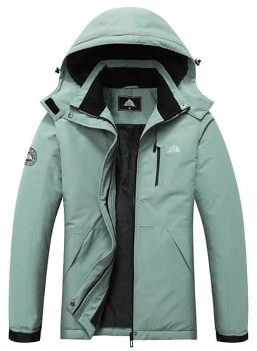 MOERDENG Women's Waterproof Snow Ski Jacket - Warm Insulated Coat for Winter Hiking & Snowboarding