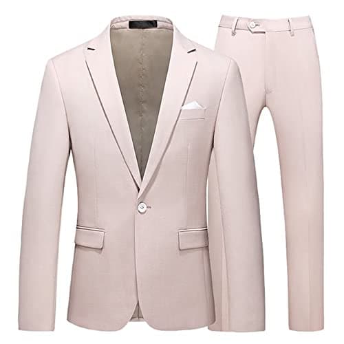 Slim Fit 2-Piece Formal Suits for Men