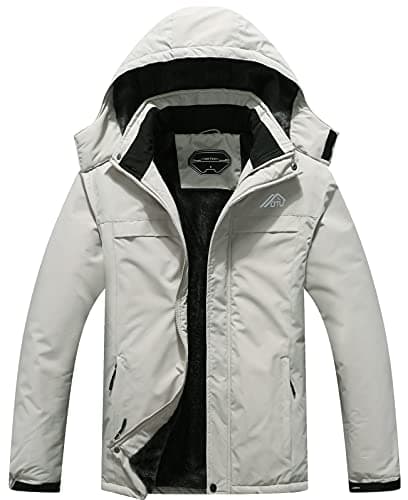 Men's Waterproof Ski Jacket for Winter Sports