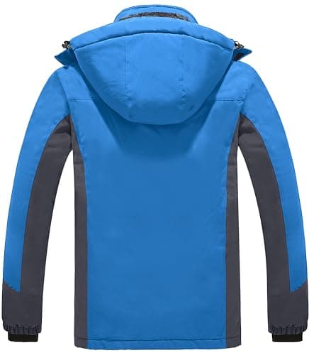 WantDo Men's Waterproof Warm Winter Snowboarding Jacket with Hood