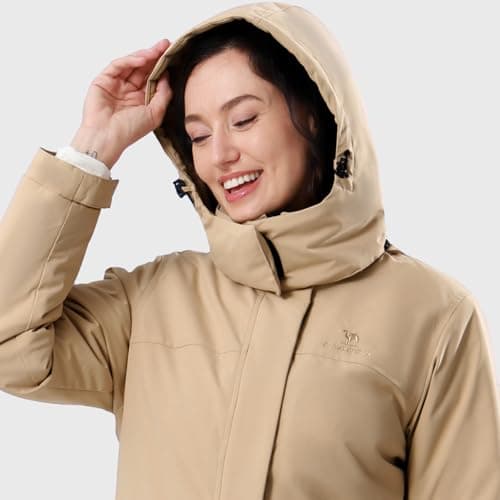 CAMELSPORTS Women's Waterproof Winter Ski Jacket