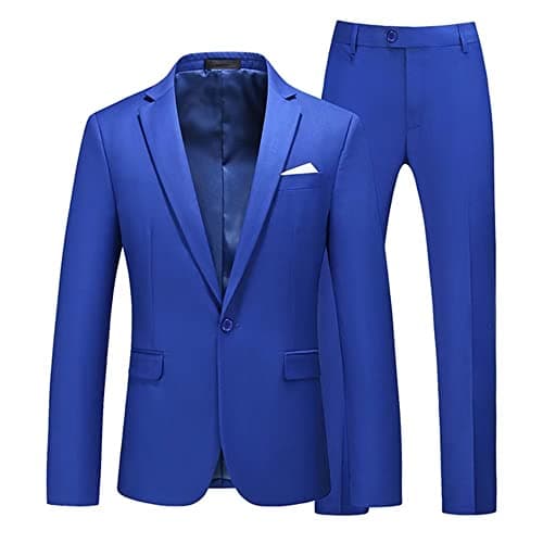 Slim Fit 2-Piece Formal Suits for Men