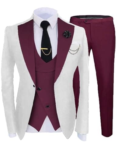 Setwell Slim Fit Tuxedo Suit for Men