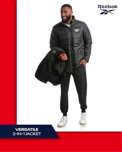 Men's Reebok System Ski Softshell Jacket with Removable Puffer Coat