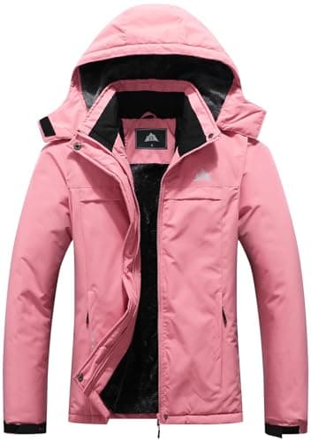 Women's Ski Jacket for Hiking and Travel - Waterproof and Warm