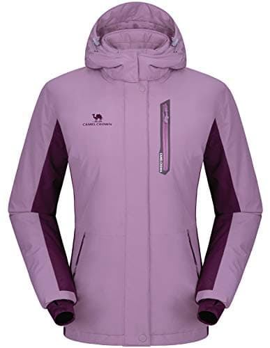 CAMEL CROWN Women’s Mountain Snow Waterproof Ski Jacket Winter Coat