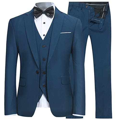 Men's Slim Fit 3-Piece Suit