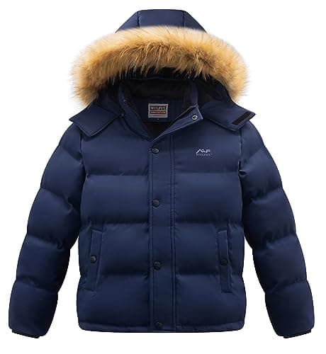 Boys' Winter Coats: Waterproof Puffer Jackets with Fleece Lining