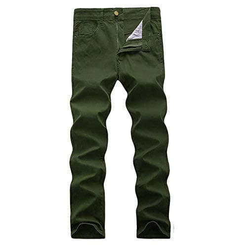 WULFUL Men's Slim Fit Stretch Denim Jeans