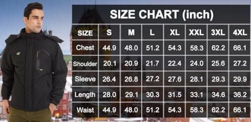 Men's Waterproof Ski Jacket