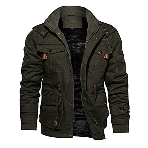 Guess Men's Wool Slim Fit Casual Hooded Winter Coat