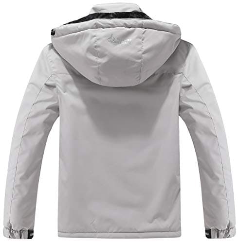 Men's Waterproof Ski Jacket - Warm Snow Coat for Hiking and Snowboarding