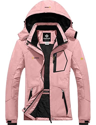GEMYSE Women's Waterproof Ski Snow Jacket