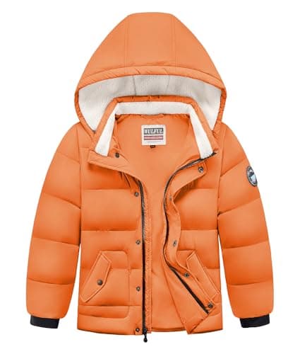 Boy's Winter Coat with Detachable Hat