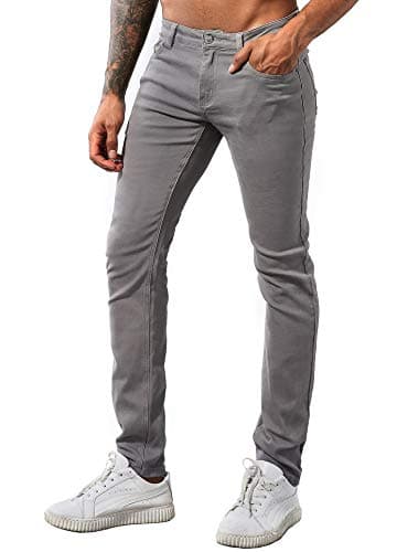 Slim Fit Stretch Denim Jeans for Men