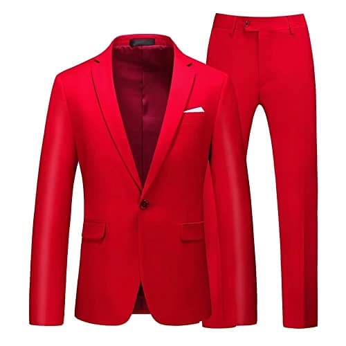 Slim Fit 2-Piece Formal Suits for Men