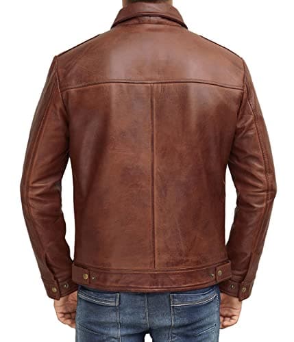 Blingsoul Black Men's Real Lambskin Leather Jacket