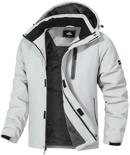Maoyssen Men's Warm Winter Mountain Ski Jacket Waterproof Snowboarding