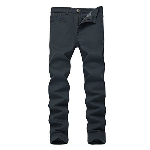 WULFUL Men's Slim Fit Stretch Denim Jeans
