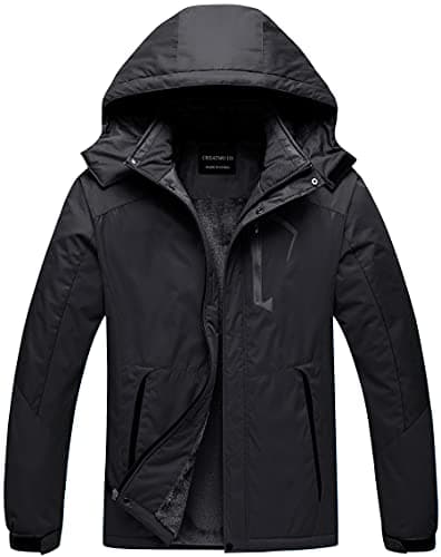 Men's CREATMO US Mountain Waterproof Ski Snowboard Jacket Warm Winter Coat