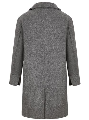 Boys Wool Trench Coat Winter Pea Coat