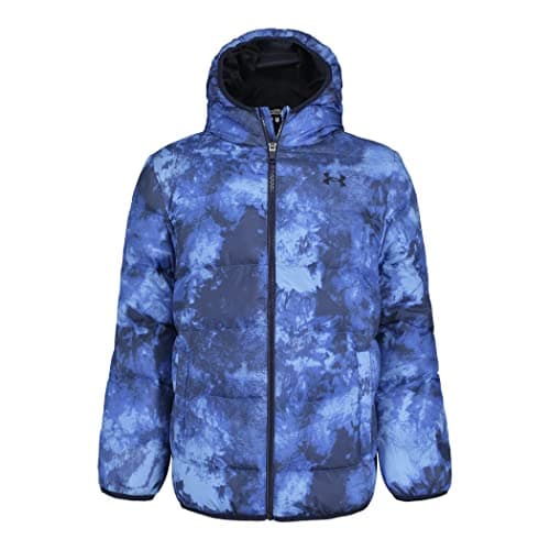 Under Armour Boys' Puffer Jacket, Water-Repellent, Zip Up