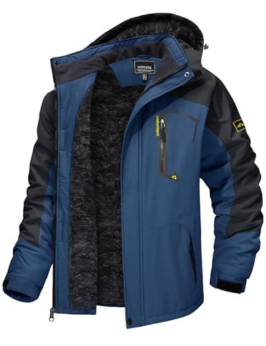 TACVASEN Men's Winter Insulated Snowboard Jacket with Hood