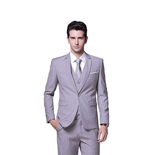 Men's Slim Fit 3-Piece Suit