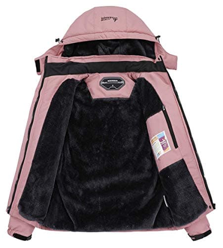 Women's Waterproof Ski Jacket for Winter Snow and Rain