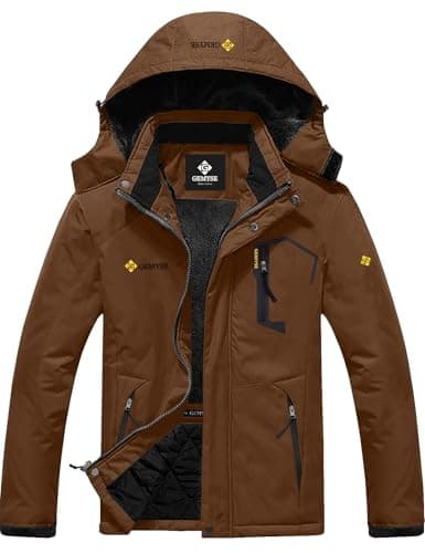 Men's Waterproof Ski Snow Jacket for Winter