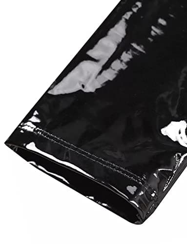 MALE SHINY PATENT LEATHER JACKET SLIM FIT NIGHTCLUB PARTY WEAR