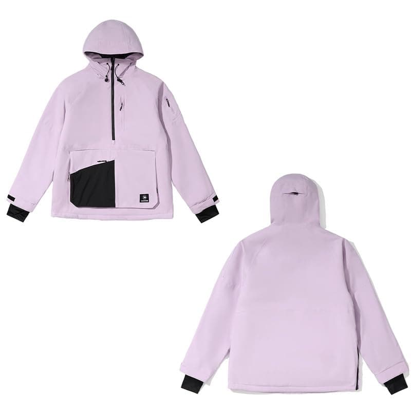 SNOWVERB Insulated Waterproof Snowboarding Jacket with Hood