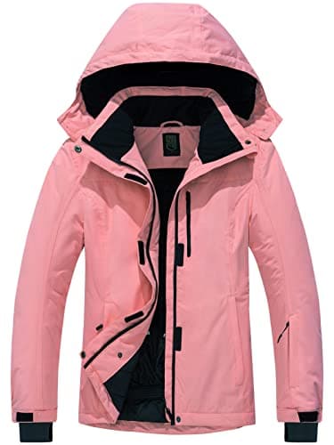 Women's Waterproof Ski Jacket with Fleece Lining