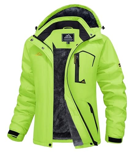 MAGCOMSEN Women's Waterproof Insulated Snow Jacket