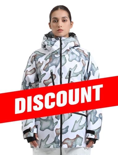 GSOU Mens Snowboard Jacket & Womens Ski Coat - Waterproof & Insulated Winter Jackets