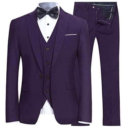 Men's Slim Fit 3-Piece Suit