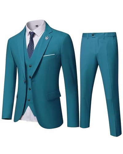 Slim Fit Suit Set for Men
