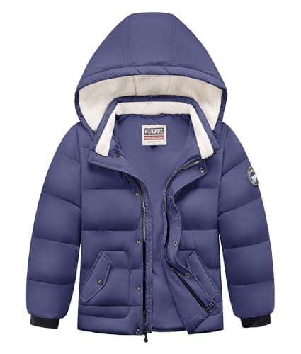 Boy's Winter Coat with Detachable Hat