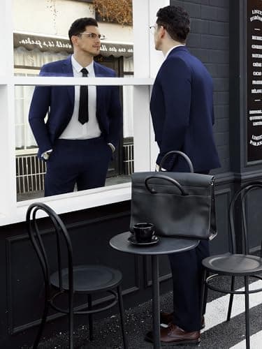 WEEN CHARM Slim Fit 2 Piece Men's Wedding Prom Tuxedo Set